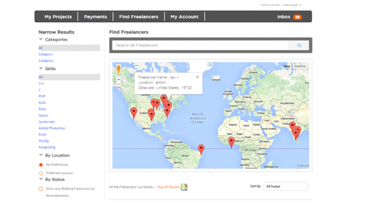 map-freelancer-place